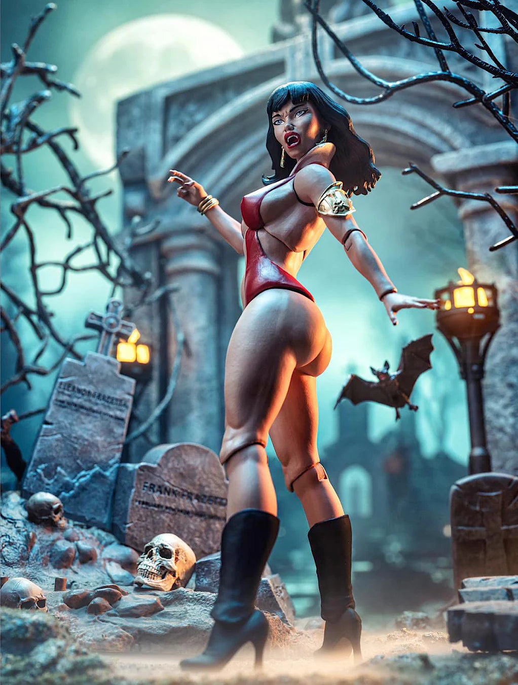 Vampirella Frazetta Icon Collectibles 1:12 Scale Figure 2025