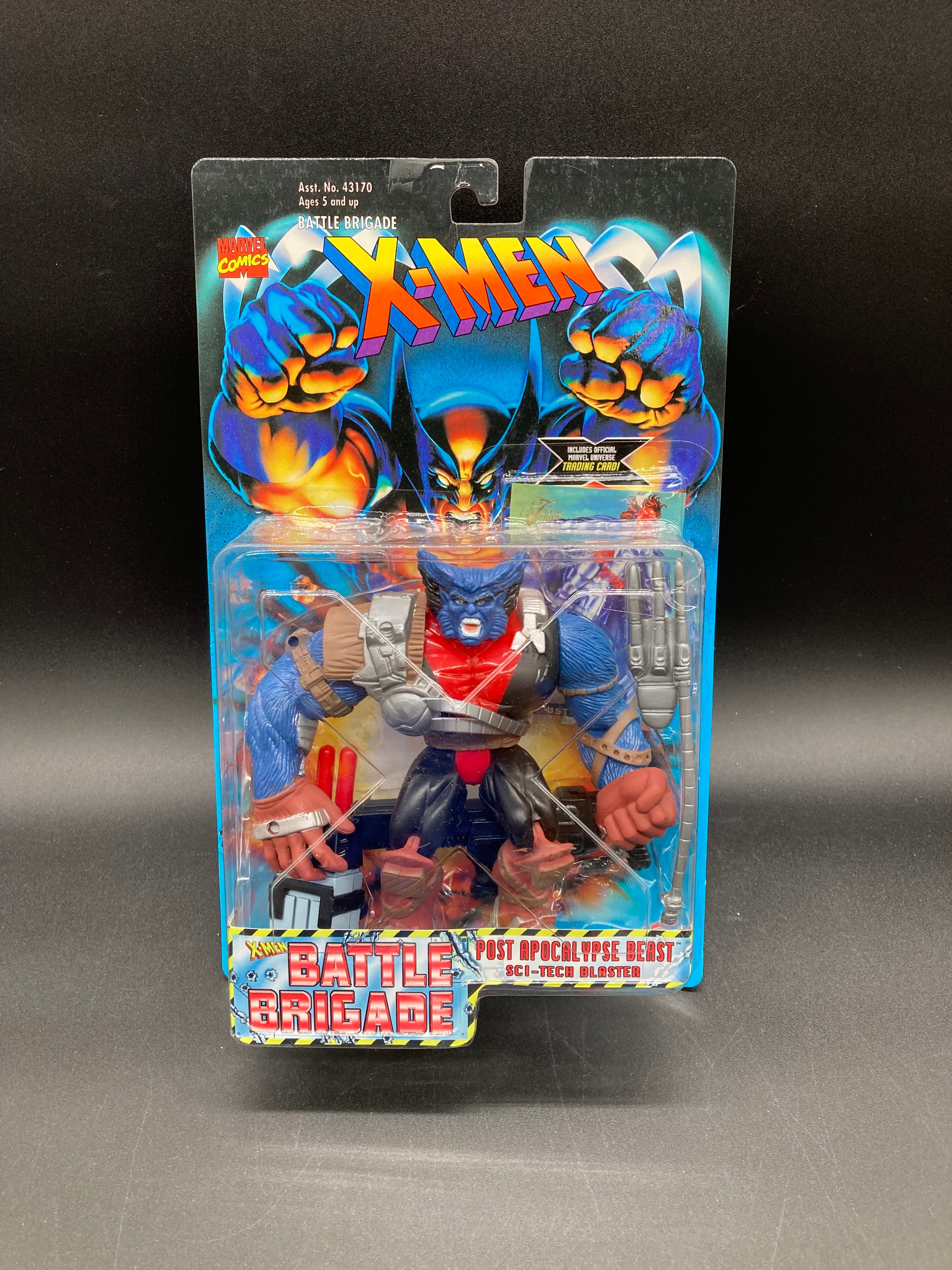 Beast X-Men: Battle Brigade Action Figure Toybiz 1996