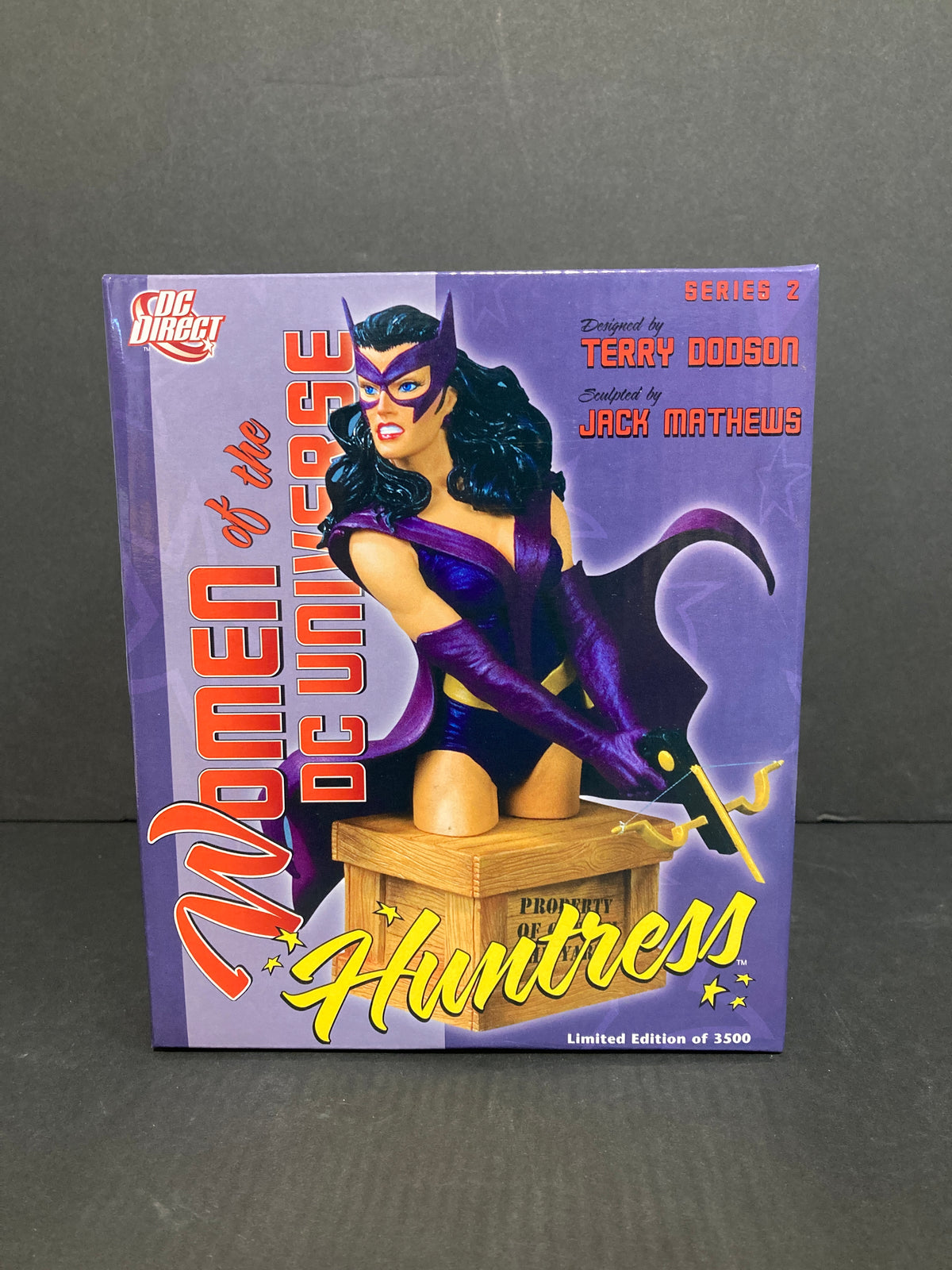Huntress Women of the DC Universe Limited Edition 2023/3500 Bust DC Direct 2008