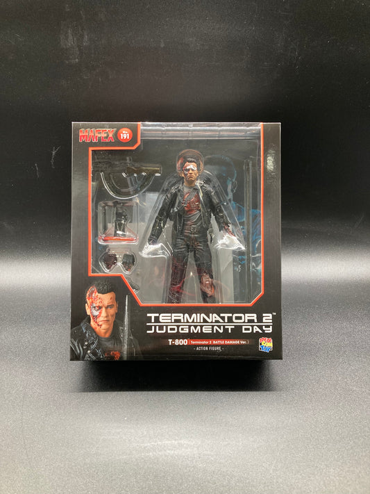 T-800 Battle Damaged Version Terminator Action Figure Medicom MAFEX