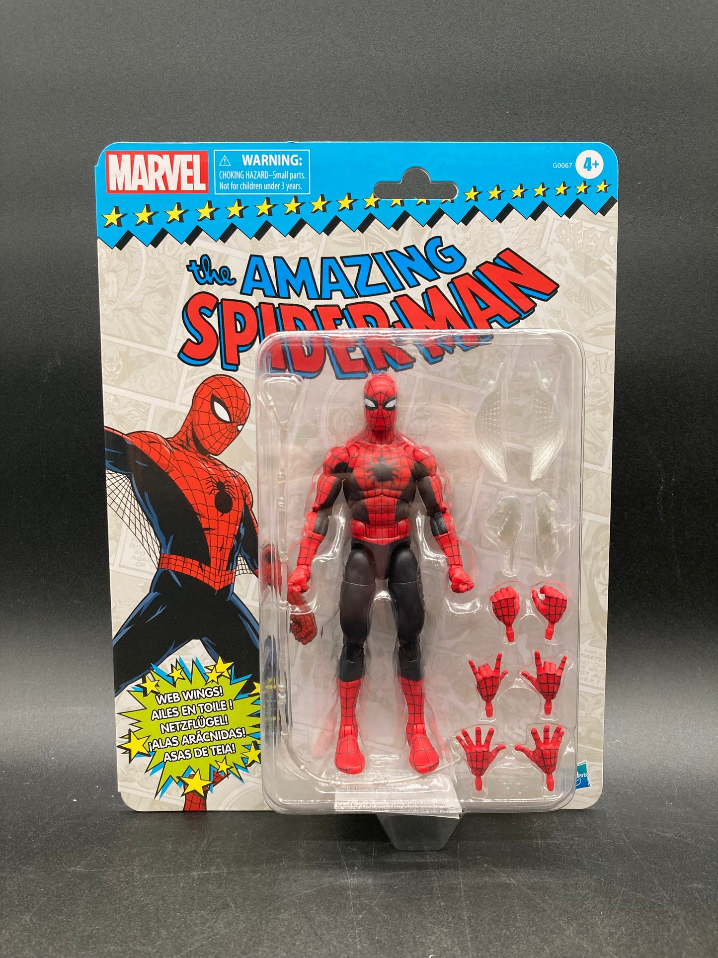 Amazing Spider-Man Hasbro Marvel Legends Retro Figure