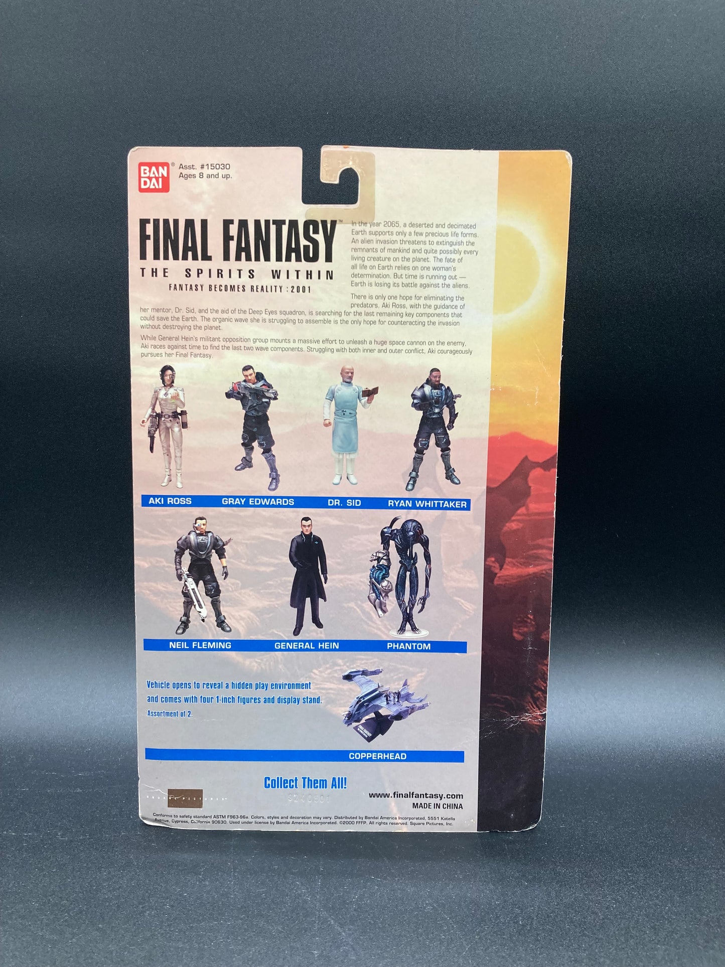 Final Fantasy The Spirits Within Ryan Whittaker Square Pictures Figure 2000