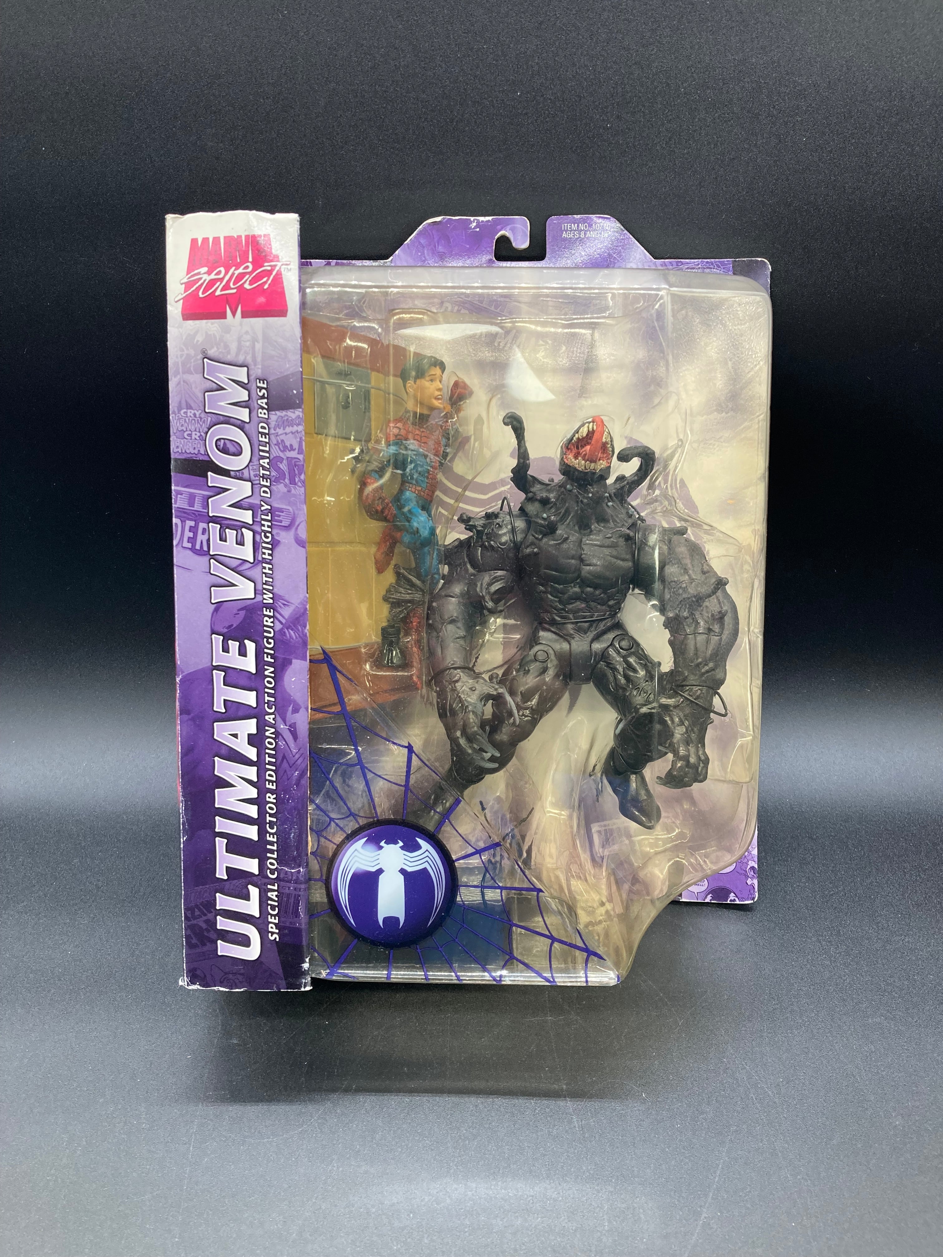 Ultimate Venom Marvel Select Figure Diamond Select Toys 2003 (No Spider Symbol Variant)