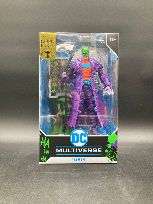 Batman Death Metal (Joker Variant) McFarlane DC Multiverse Dark Knights: Death Metal Gold Label Figure 2021