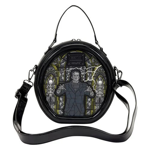 Dracula and Frankenstein Universal Monsters Loungefly Crossbody Bag 2026