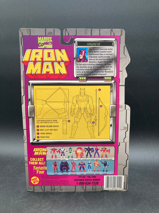 Hawkeye Iron Man Animated Series Toybiz 1995
