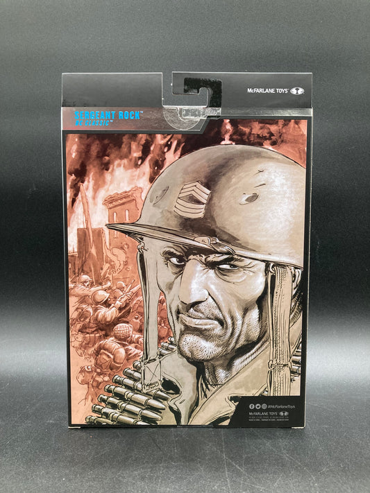 Sergeant Rock (Green Variant) McFarlane Collector Edition DC Multiverse DC Classic Platinum Edition Figure 2025