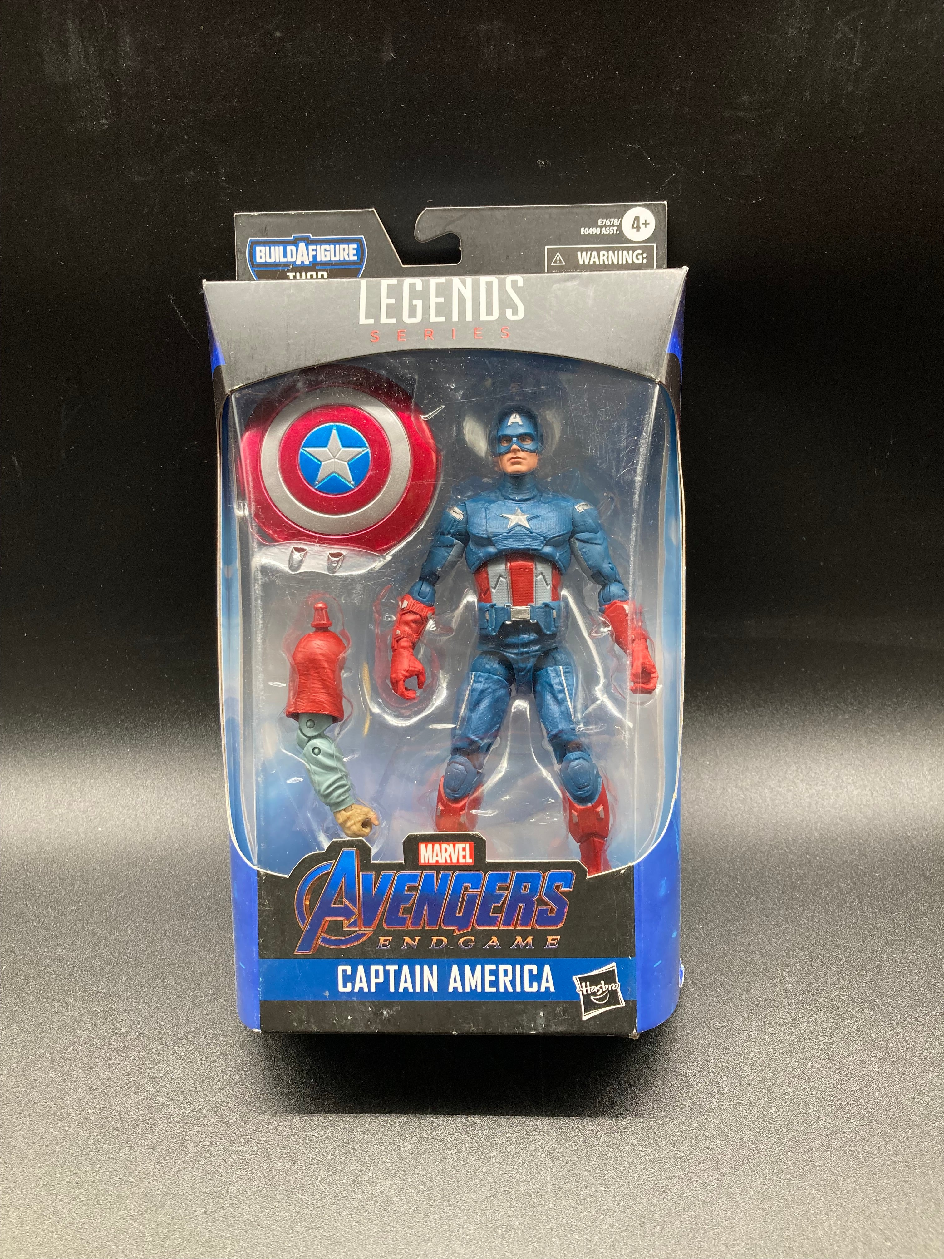 Captain America Hasbro Marvel Legends Avengers Endgame Figure Thor BAF 2019