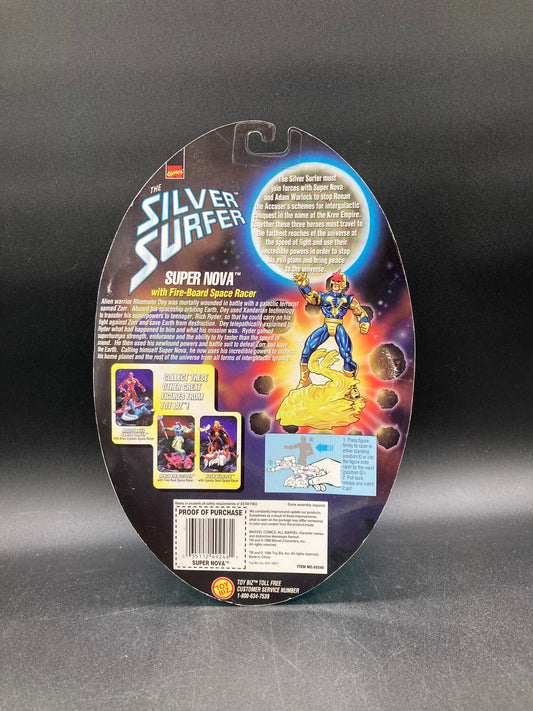 Super Nova Toybiz Silver Surfer Figure 1998