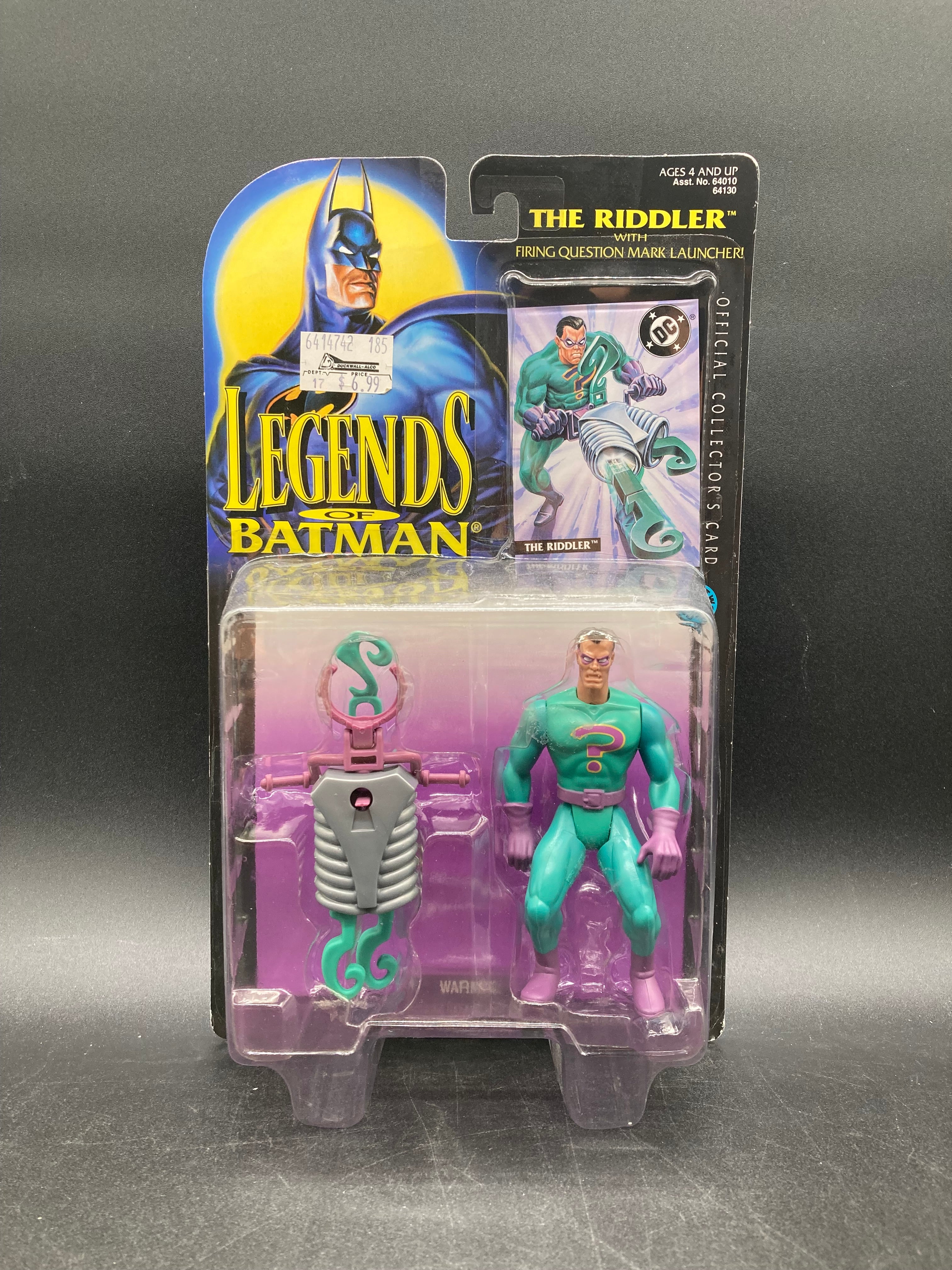 The Riddler Legends Of Batman Action Figure Kenner 1995