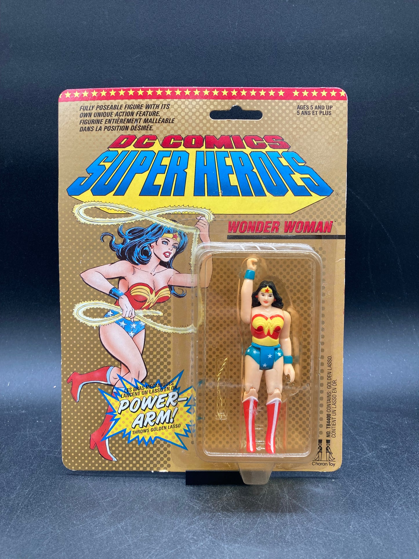 "Wonder Woman" (With Power Arm) DC Super Heroes Action Figure ToyBiz 1989
