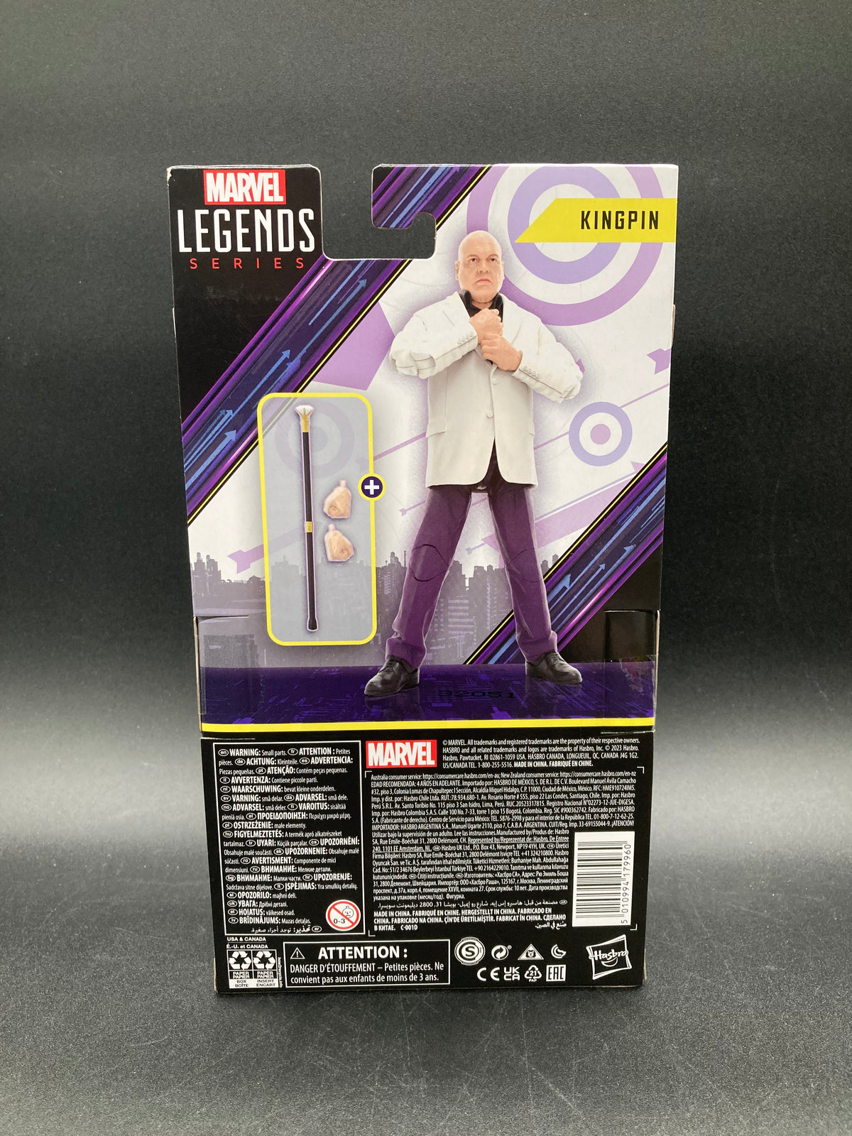 Kingpin Marvel Legends Hawkeye (BAF Hydra Stomper) Action Figure Hasbro 2023