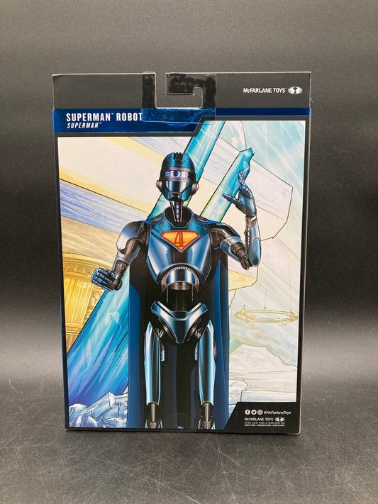 Superman Robot “4” McFarlane Deluxe Theatrical Edition DC Multiverse Superman Movie Figure 2025