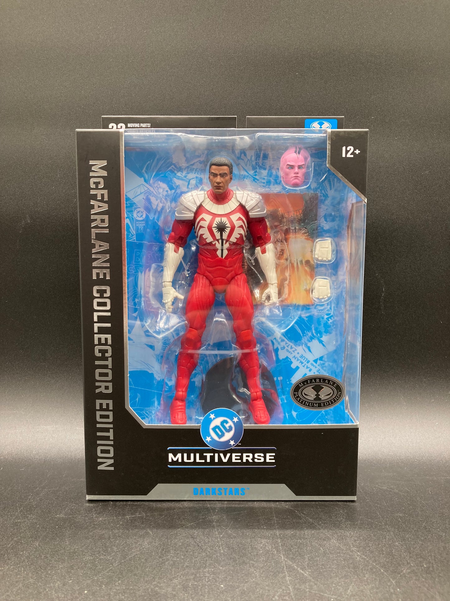 Darkstars (Unmasked Variant) DC Multiverse McFarlane Toys Collector Edition Darkstar Rising Platinum Edition Figure 2025