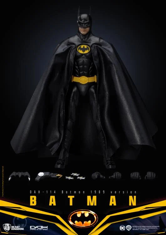 Batman (1989) Beast Kingdom DAH-114 85th Anniversary Dynamic 8ction Heroes Action Figure