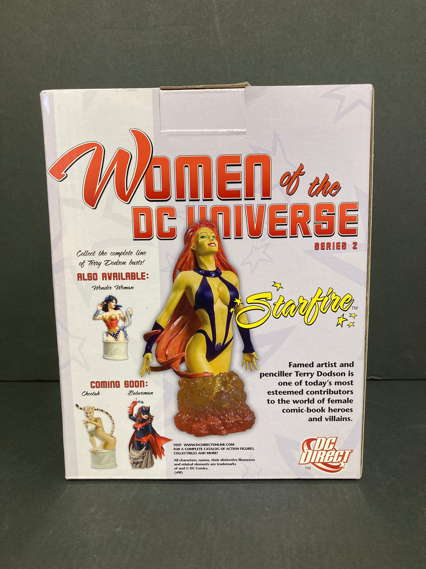 Starfire DC Direct Women Of The DC Universe Series 2 Limited Edition Bust #967/4200