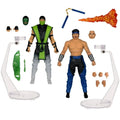 Lui Kang VS Reptile McFarlane Mortal Kombat Klassic Battle:3 Figure Set 2025