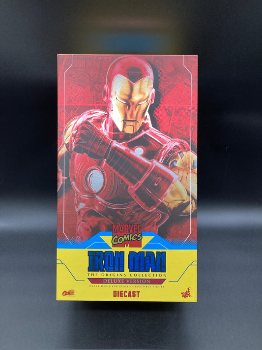 Iron Man The Origins Collection Hot Toys 1/6 Scale Collectible Die Cast Figure Deluxe Version 2022 CMS08-D38
