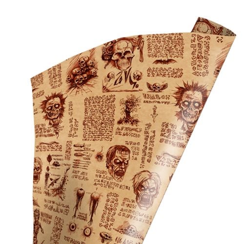 Evil Dead 2 Necronomicon Wrapping Paper