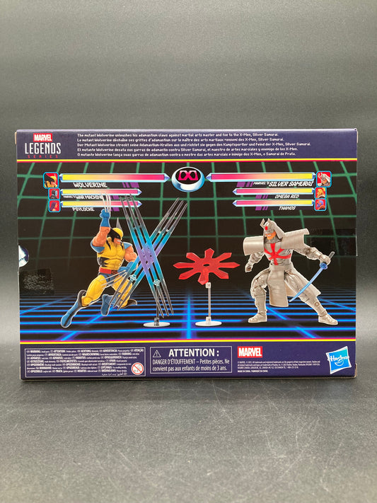Wolverine VS Silver Samurai Hasbro Marvel Legends GamerVerse Figure Set 2025