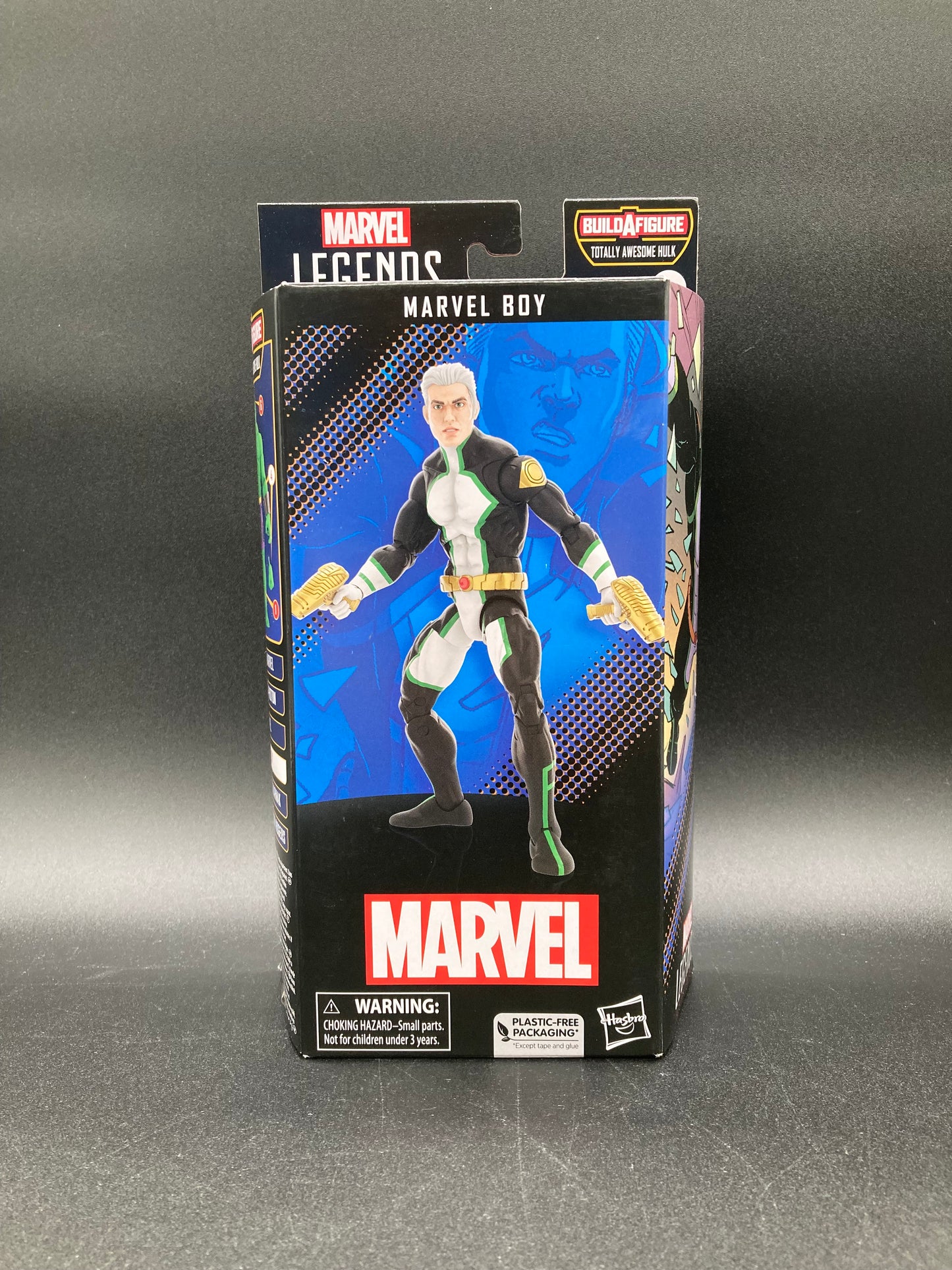 Marvel Boy Figure Hasbro Marvel Legends Totally Awesome Hulk BAF 2022