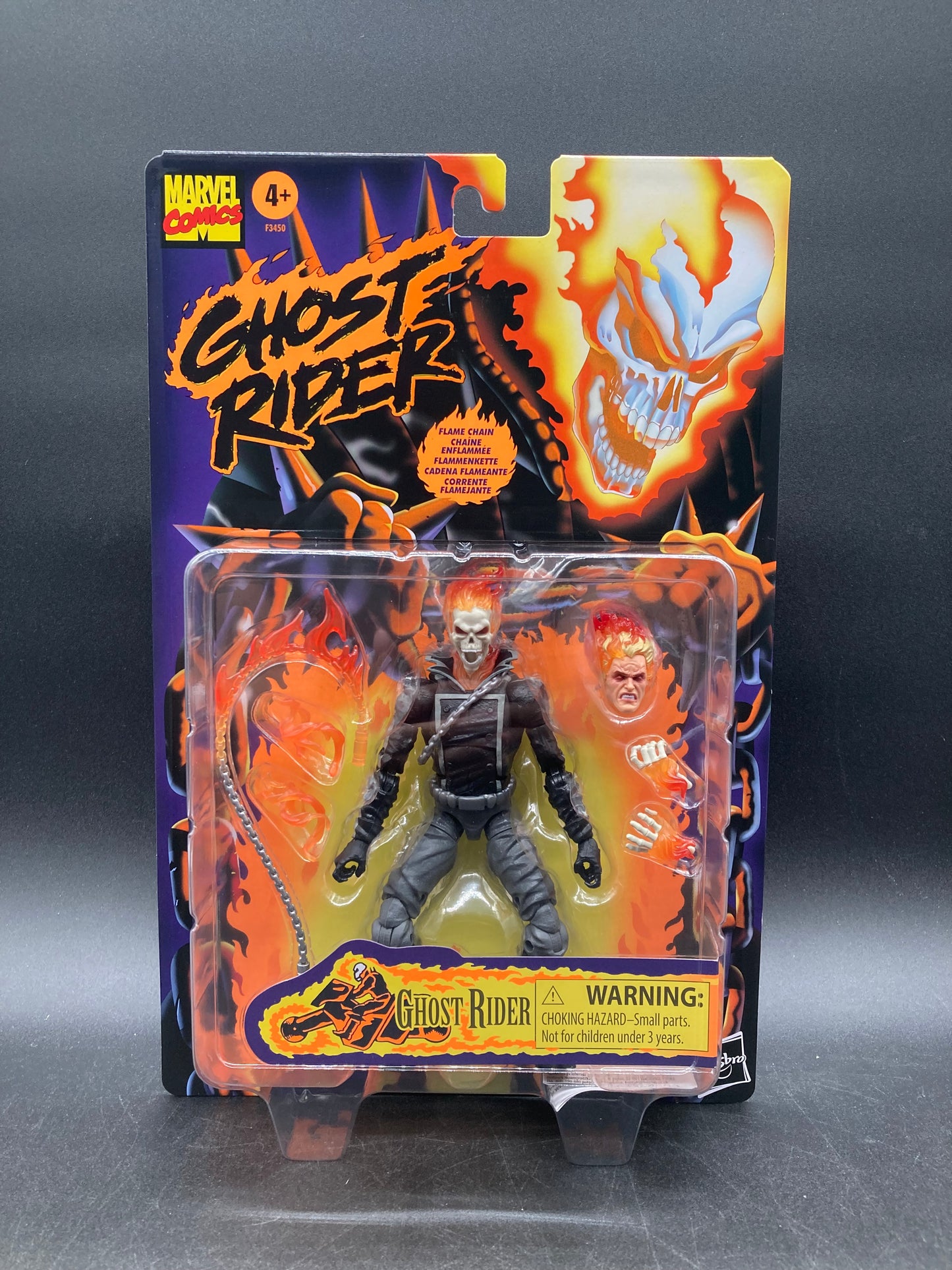 Ghostrider Retro Series Marvel Legends Action Figure Hasbro 2022