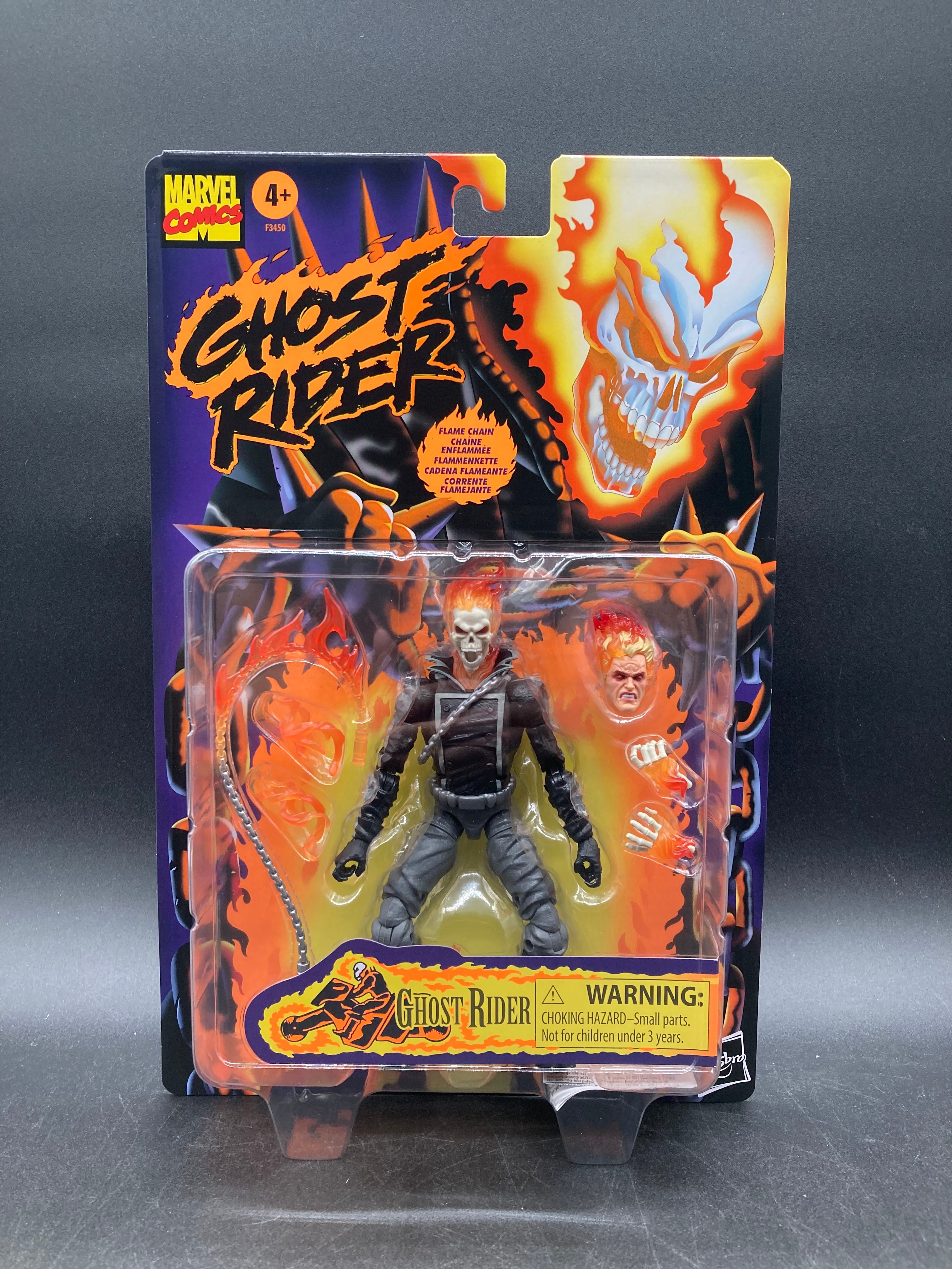 Ghostrider Retro Series Marvel Legends Action Figure Hasbro 2022