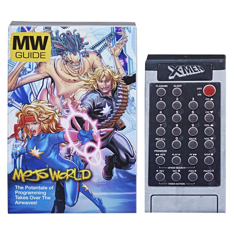 Mojo World TV Set Hasbro Marvel Legends X-Men Dazzler, Longshot, Mojo & Wolverine Slug Figure Set 2022