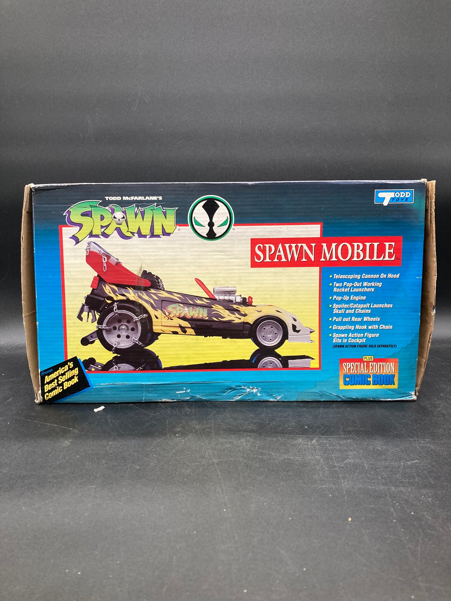 Spawn Mobile McFarlane Toys Figure Playset 1994 (Opened)