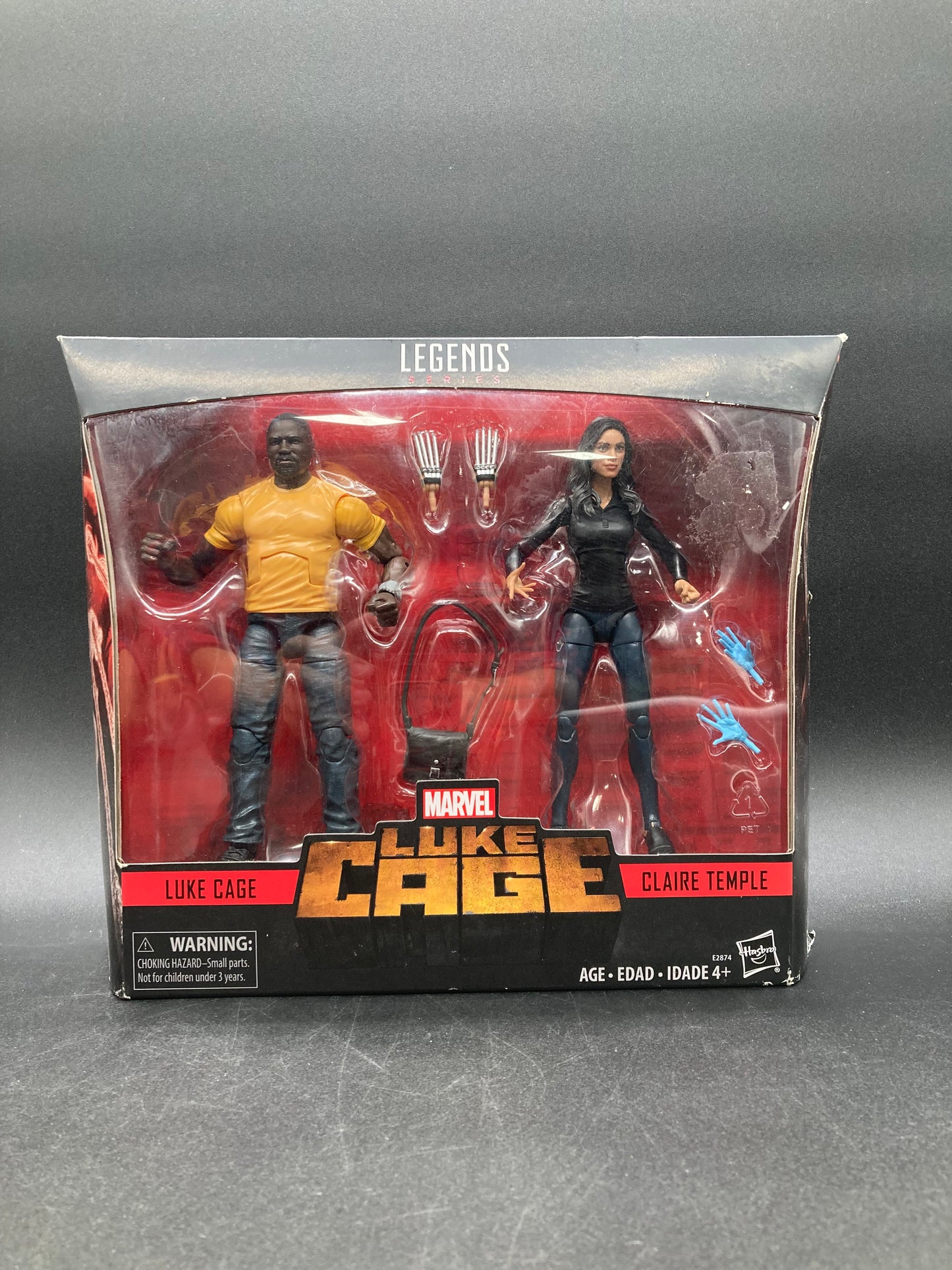 Luke Cage & Claire Temple Hasbro Marvel Legends Luke Cage Netflix Figure Set 2017