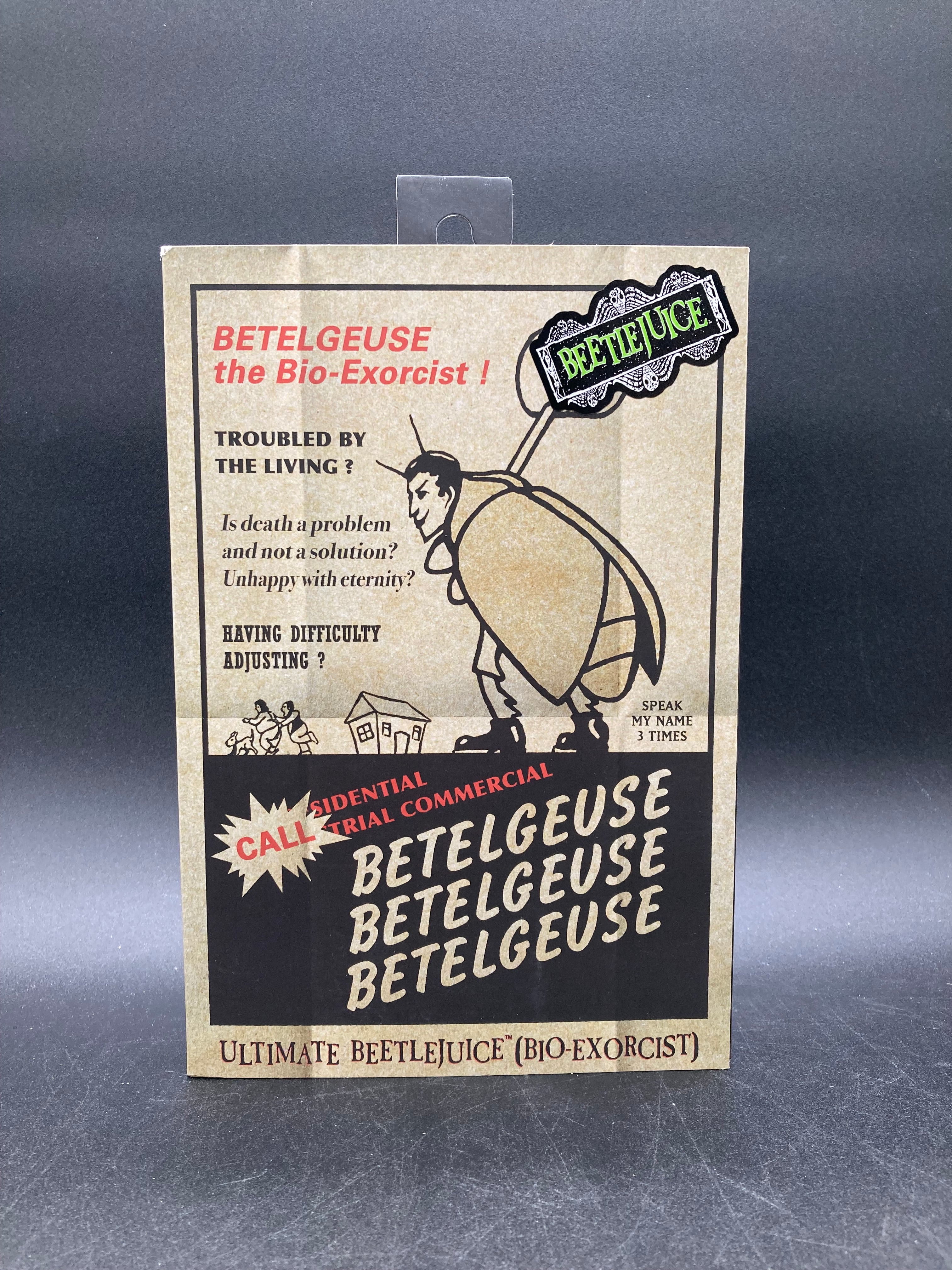 Ultimate Beetlejuice (Bio-Exorcist) NECA Beetlejuice Movie Figure