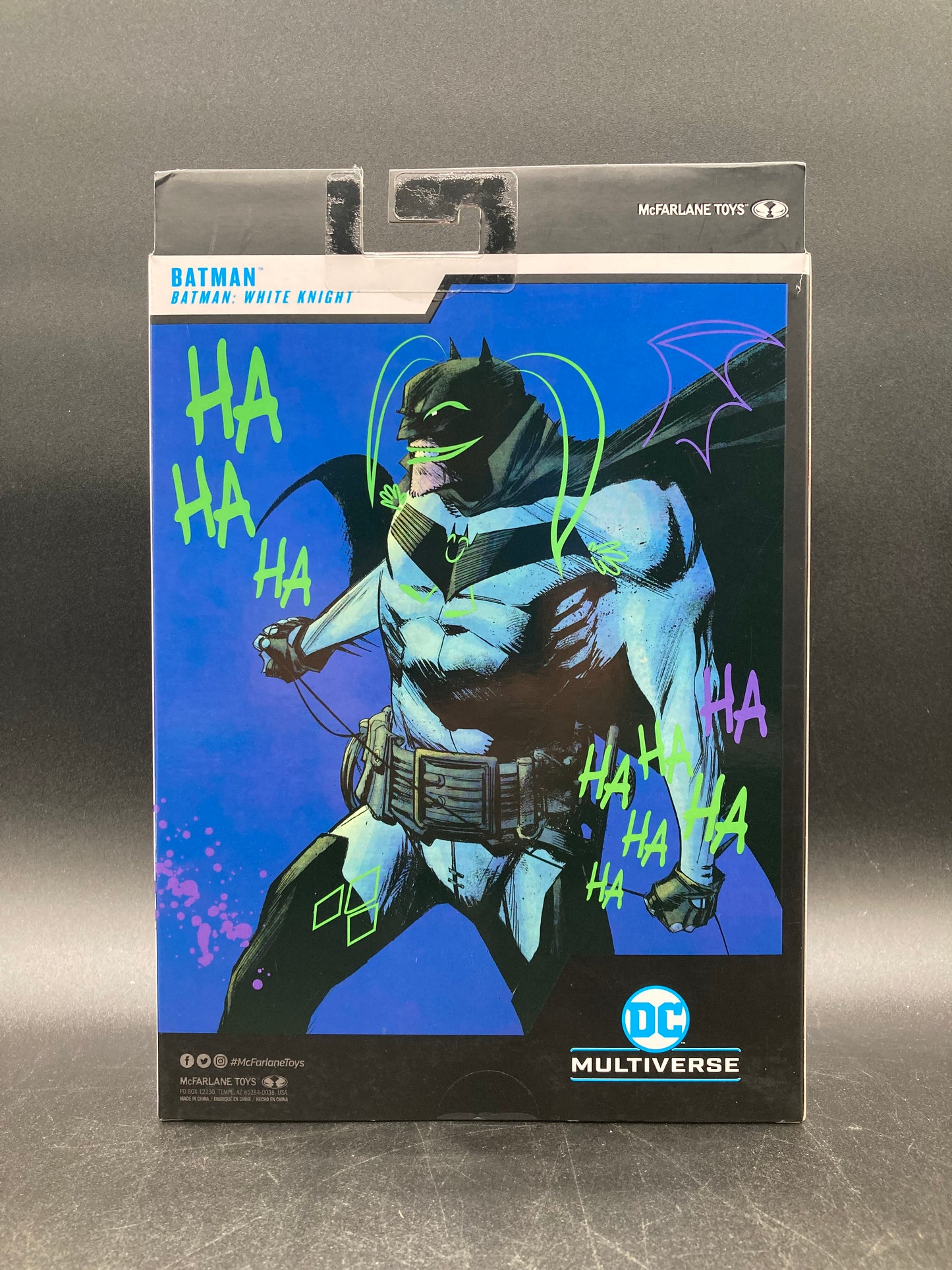 Jokerized Batman McFarlane DC Multiverse Batman: White Knight Gold Label Figure 2023