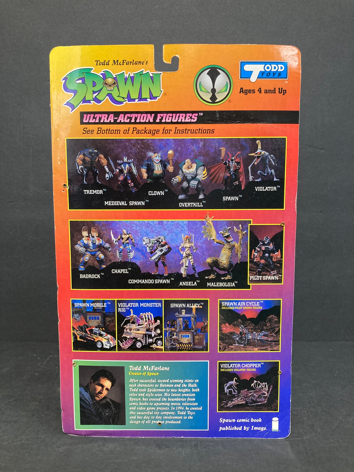 Malebolgia (Dark Green) McFarlane Todd Toys Spawn Ultra-Action Figure 1995