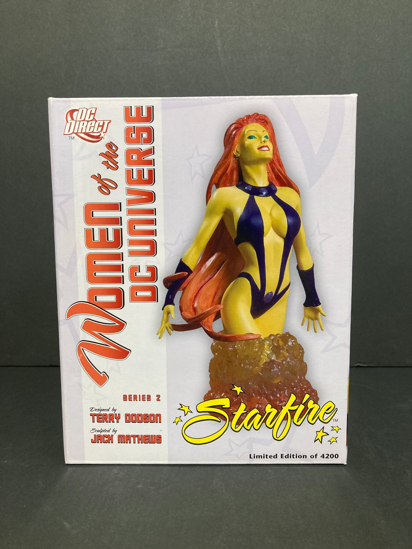 Starfire DC Direct Women Of The DC Universe Series 2 Limited Edition Bust #967/4200