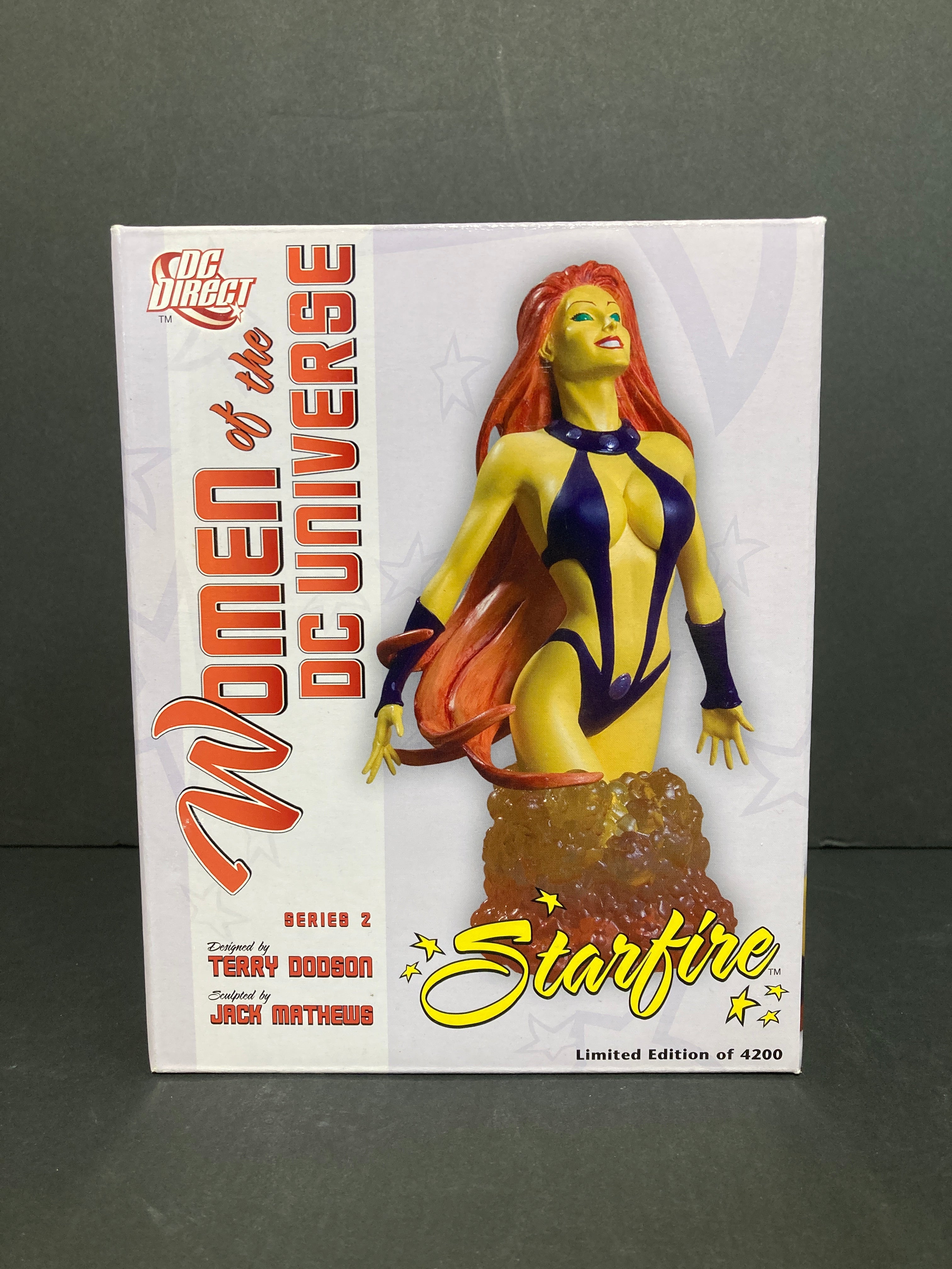 Starfire DC Direct Women Of The DC Universe Series 2 Limited Edition Bust #967/4200