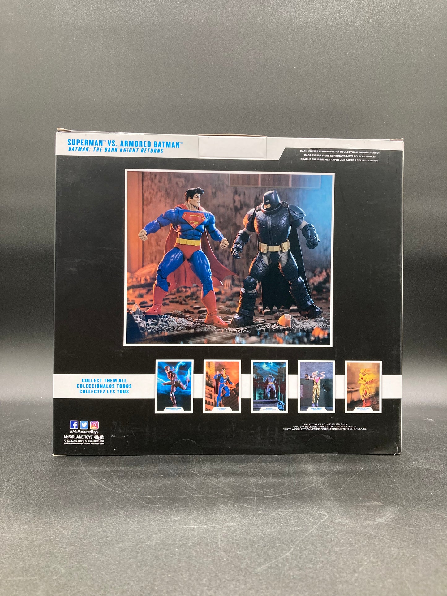 Superman VS Armored Batman DC Multiverse McFarlane Toys Batman: The Dark Knight Returns Figure Set 2022