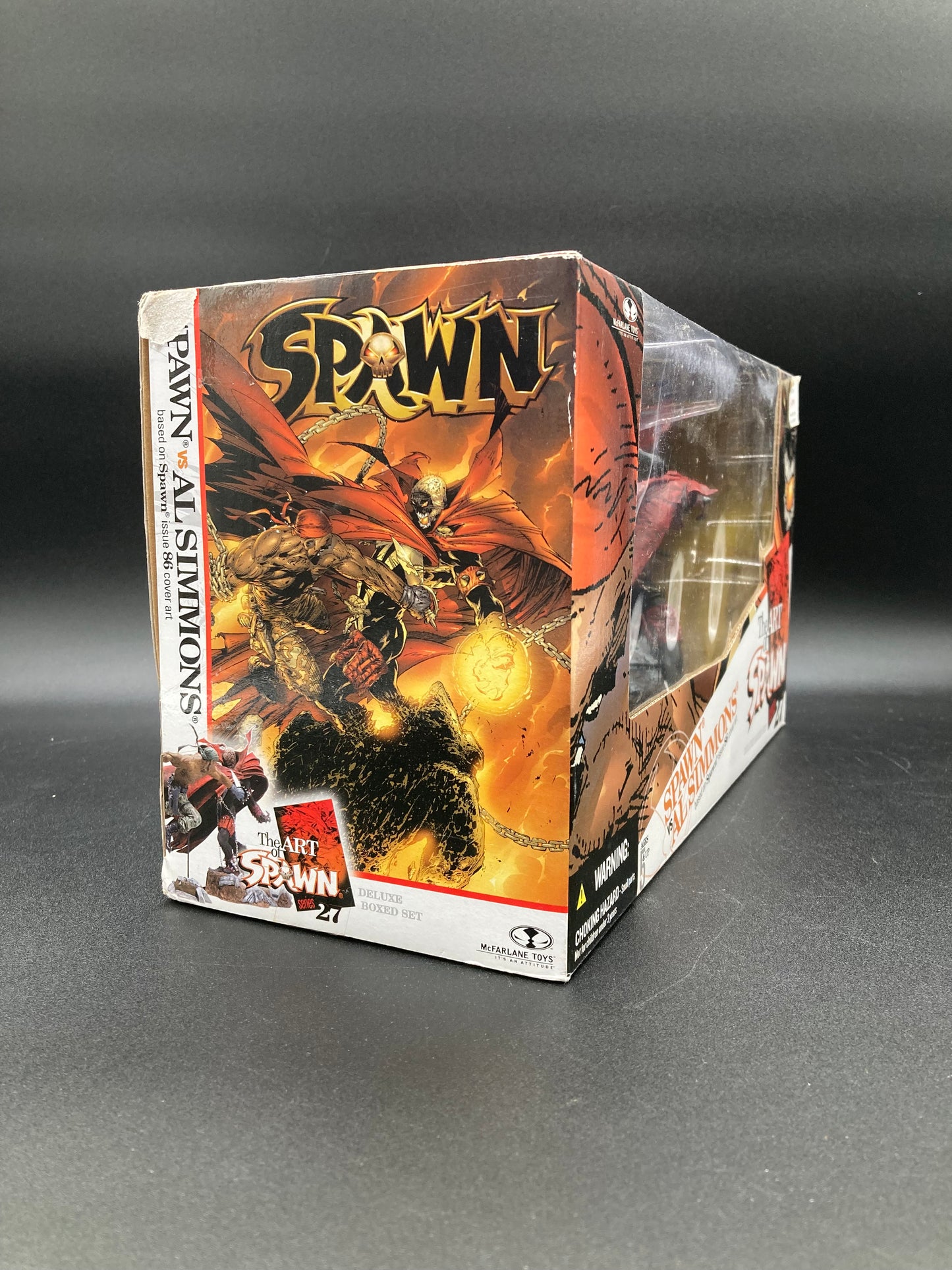 Spawn VS Al Simmons Deluxe Boxed Set The Art Of Spawn McFarlane Toys 2005