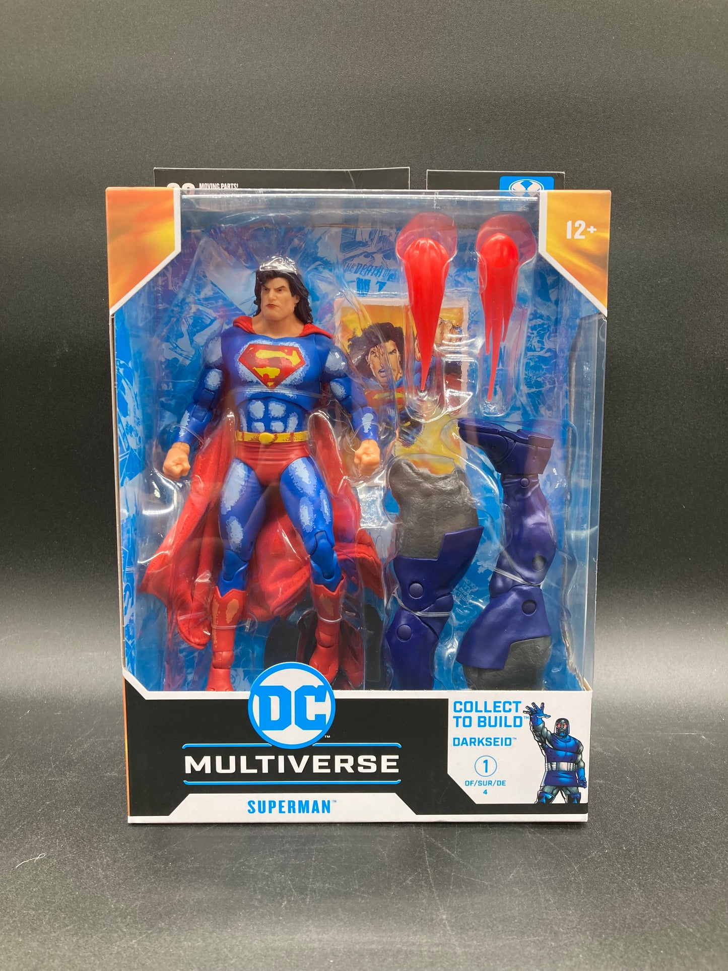 Superman DC Multiverse McFarlane Toys Justice League Task Force Figure Darkseid BAF 2024