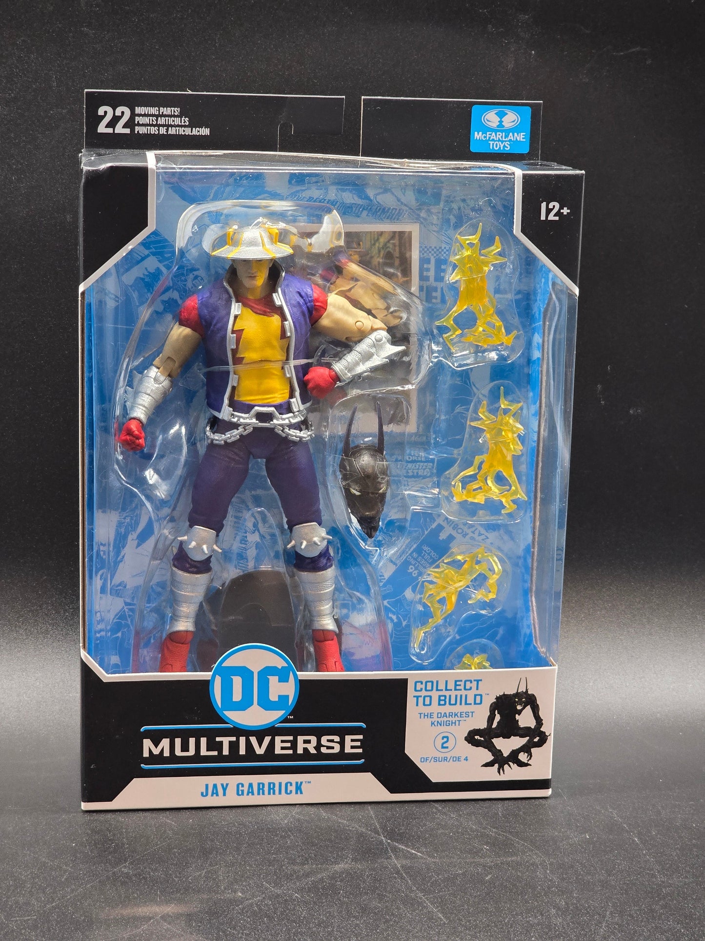 Jay Garrick DC Multiverse McFarlane Toys Speed Metal Figure Darkest Knight BAF 2022