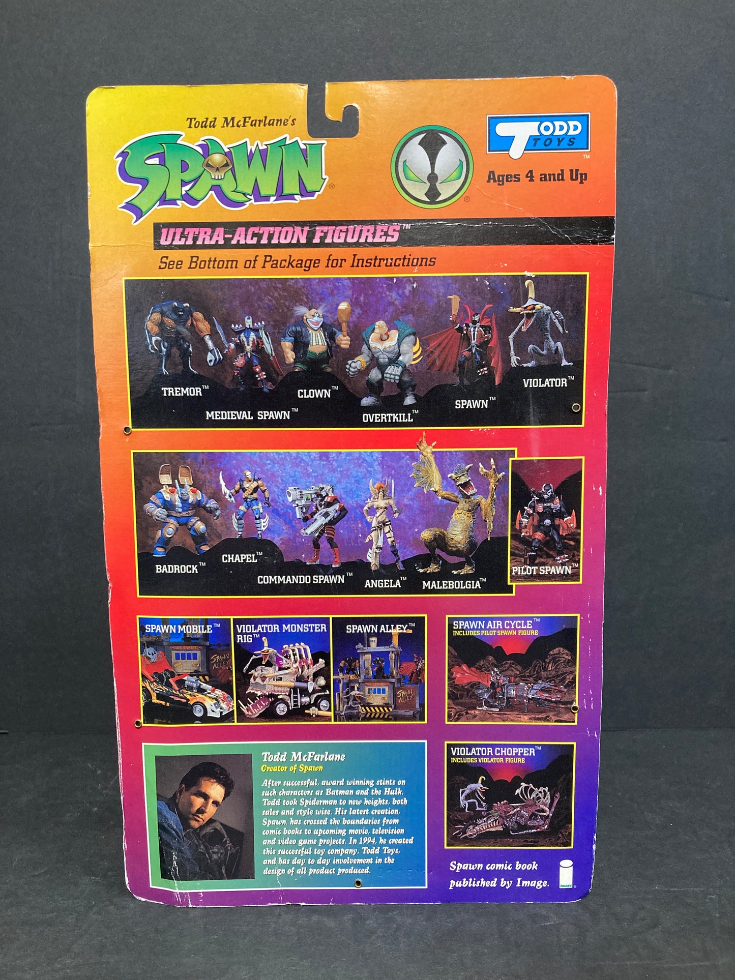 Malebolgia (Bright Green) McFarlane Todd Toys Spawn Ultra-Action Figure 1995