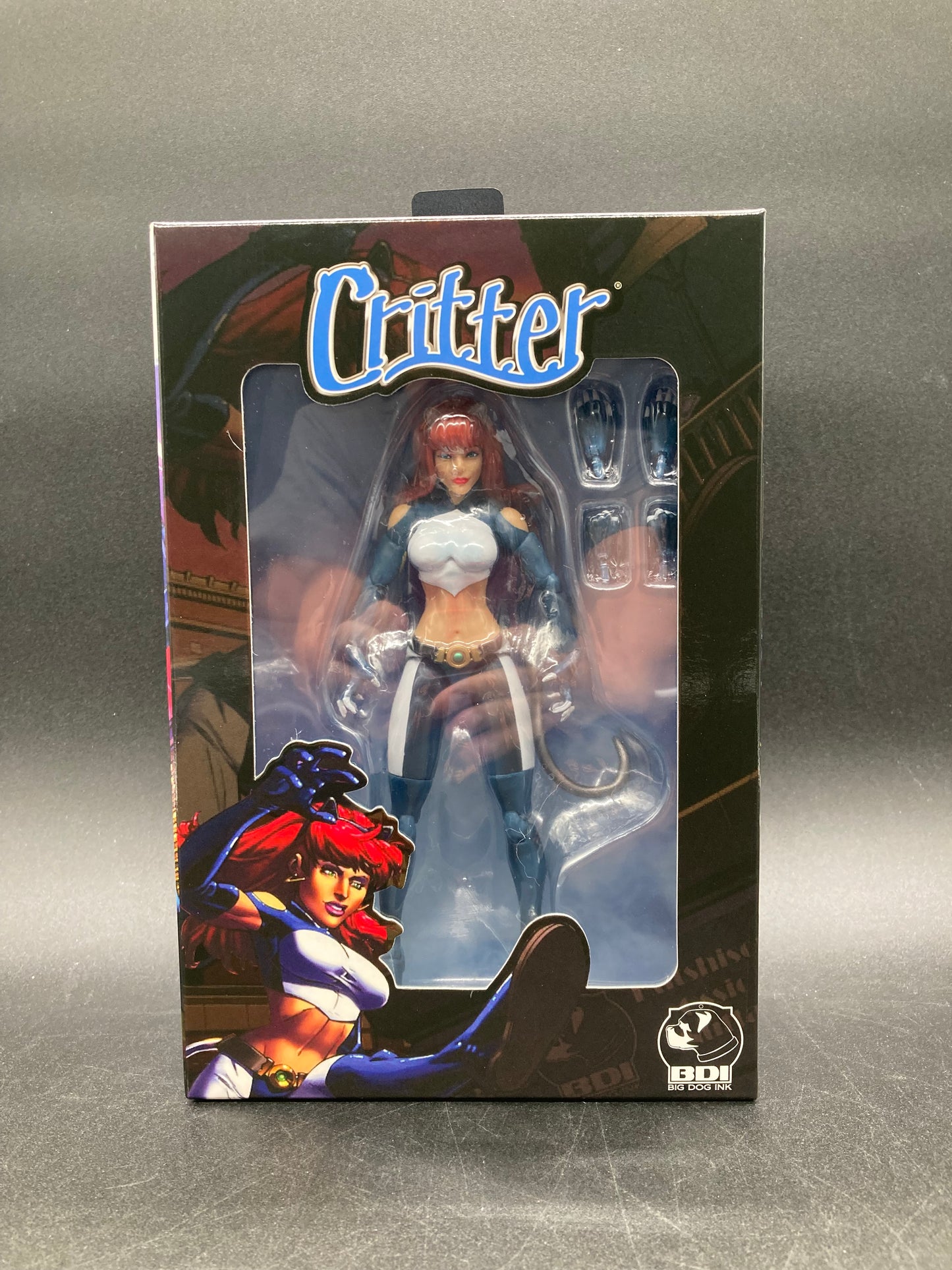 Critter Big Dog Ink Comics Action Figure Executive Replicas 2024
