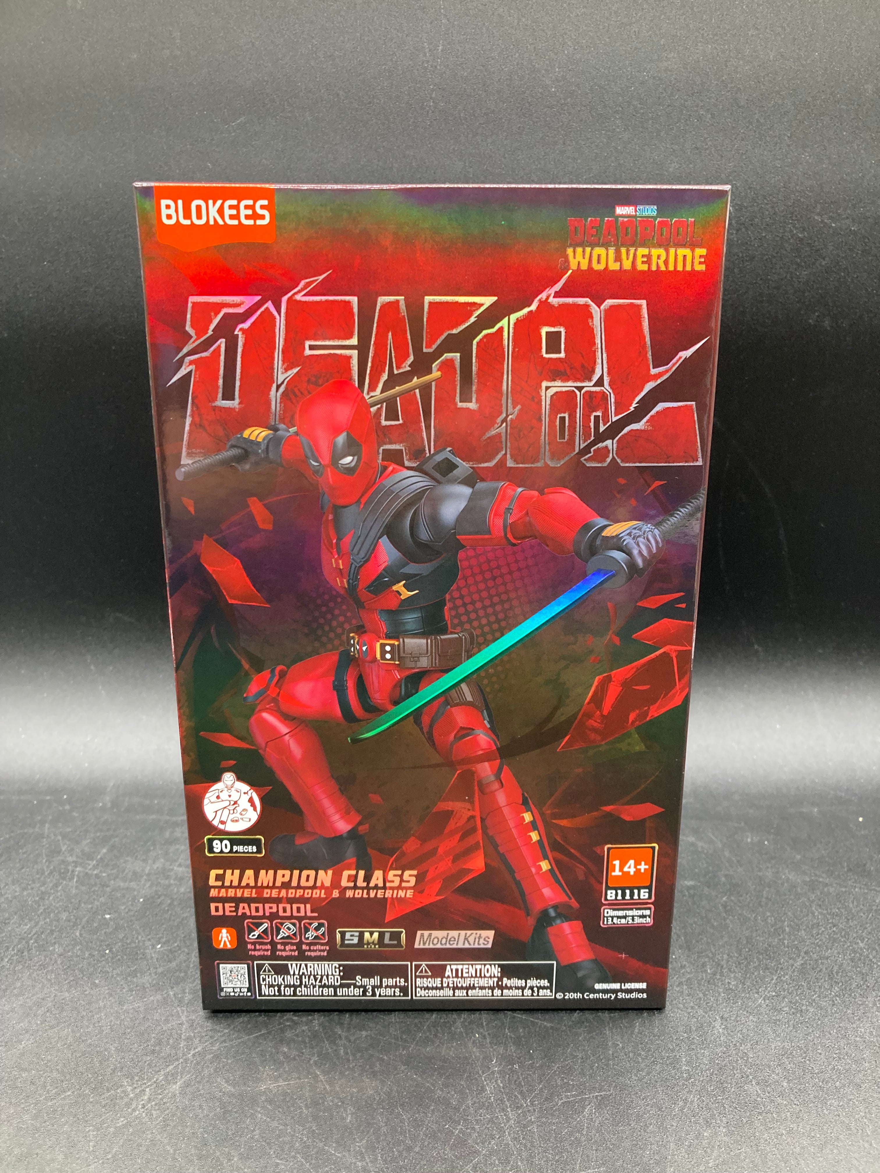 Deadpool Blokees Deadpool & Wolverine Champion Class CC04 Model Kit