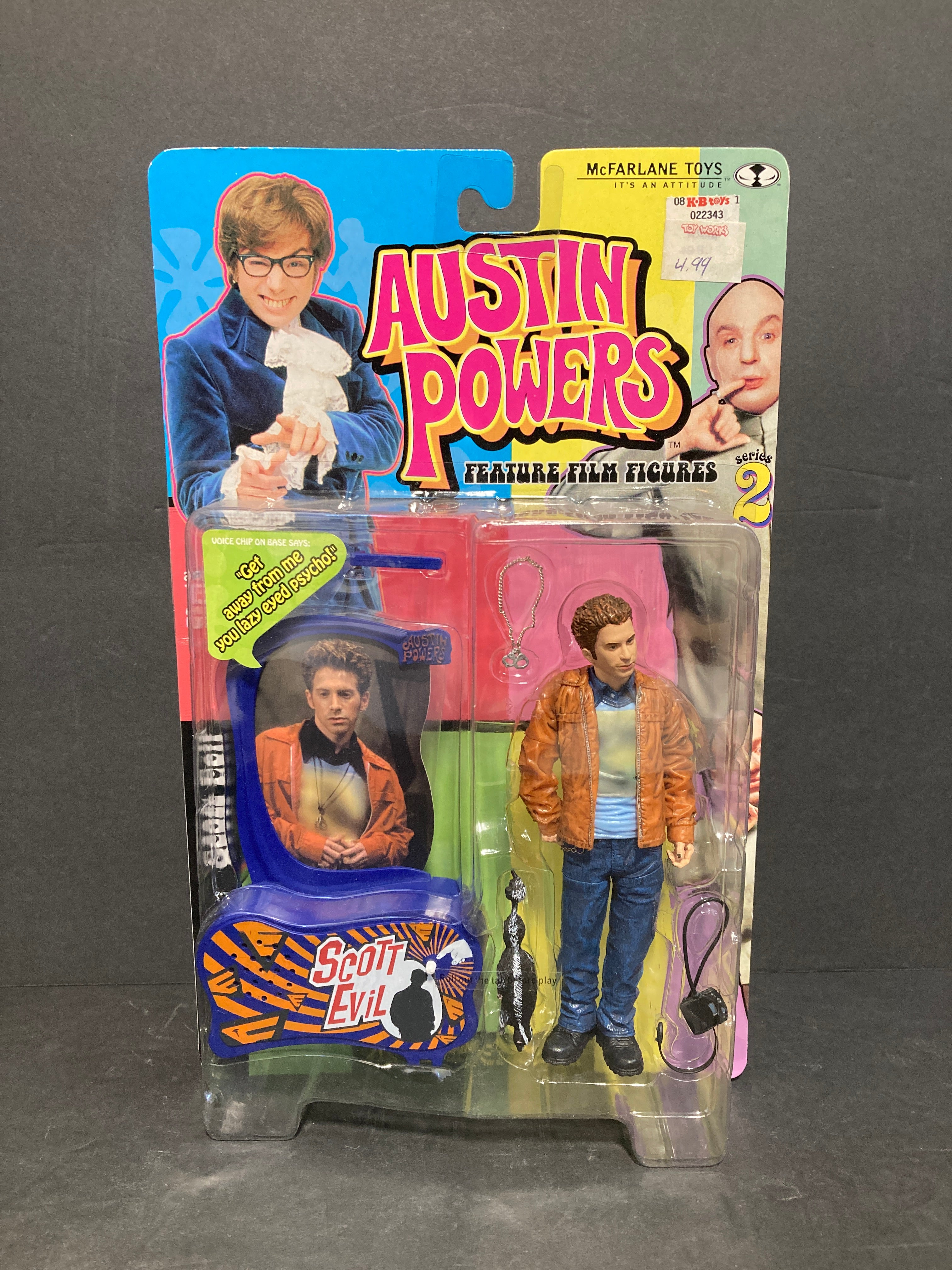 Scott Evil McFarlane Austin Powers Feature Film Figure 1999