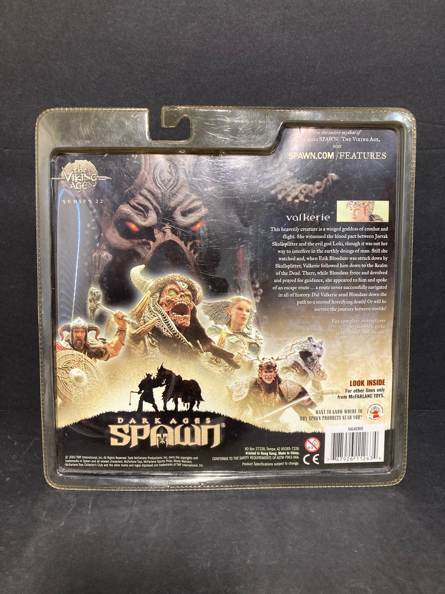 Valkerie McFarlane Spawn The Dark Ages Viking Age Figure 2002