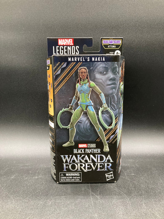 Nakia Black Panther: Wakanda Forever Marvel Legends BAF Attuma Action Figure Hasbro 2022