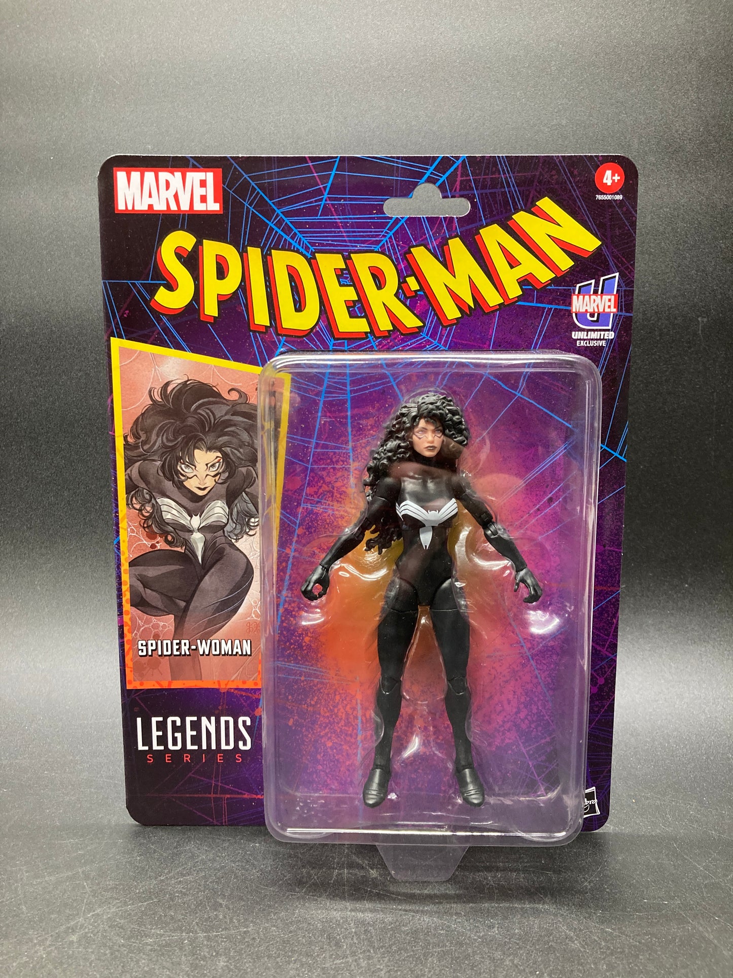Symbiote Spider-Woman Hasbro Spider-Woman Marvel Legends Marvel Unlimited Exclusive Figure 2025