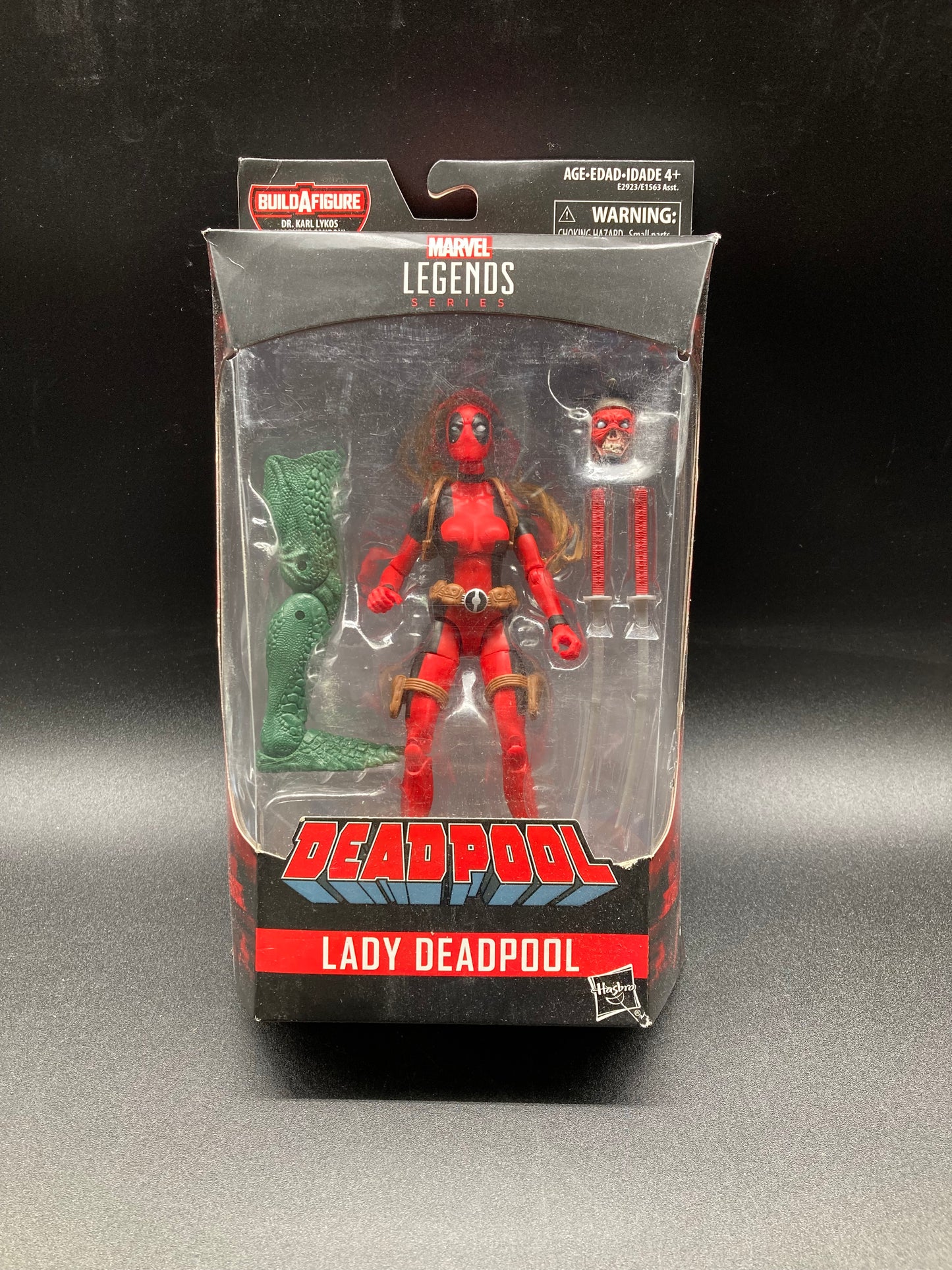 Lady Deadpool Hasbro Marvel Legends Deadpool Figure Sauron BAF 2017