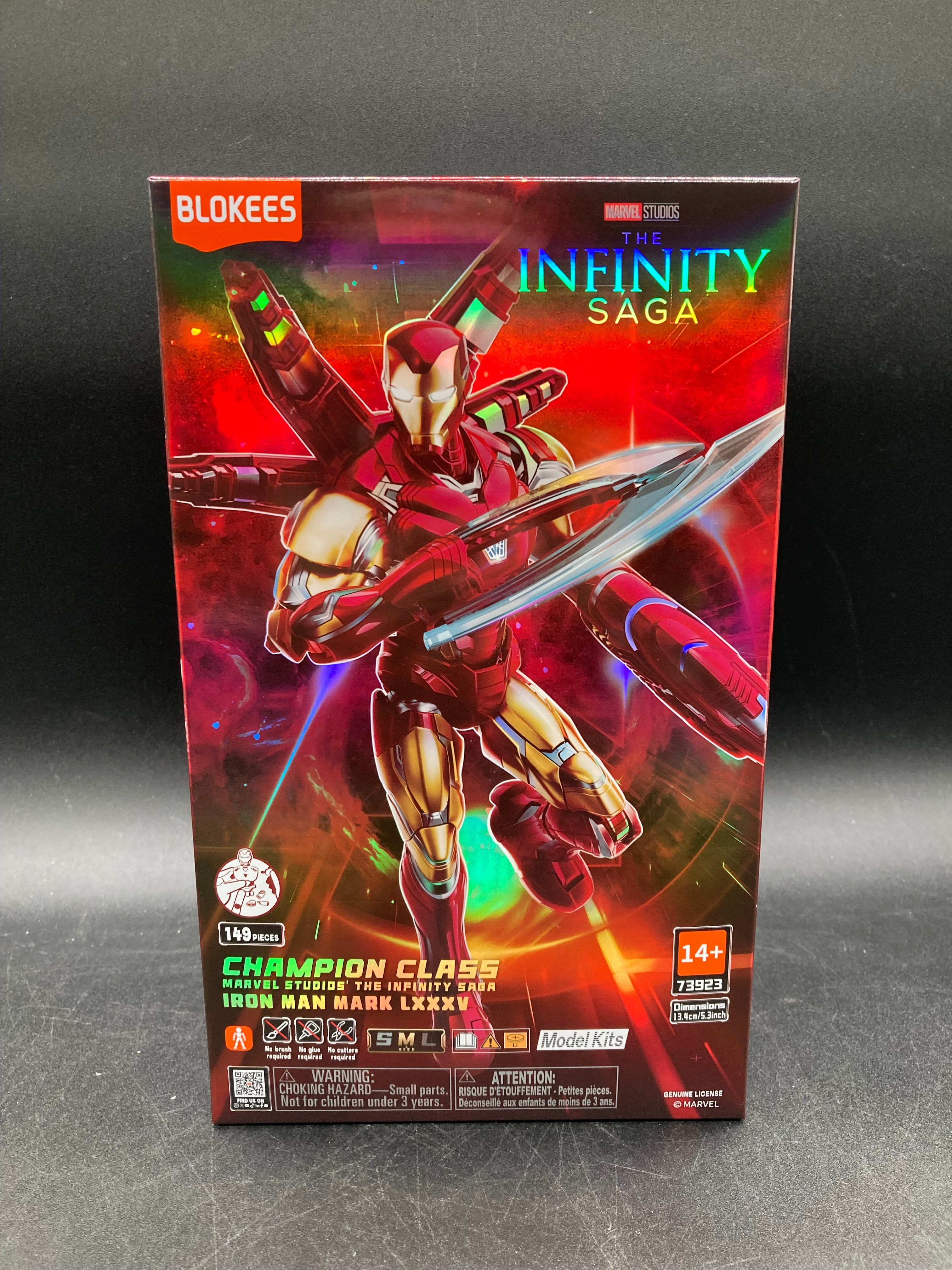 Iron Man MK85 EX Blokees Marvel Infinity Saga Champion Class CC01EX Model Kit