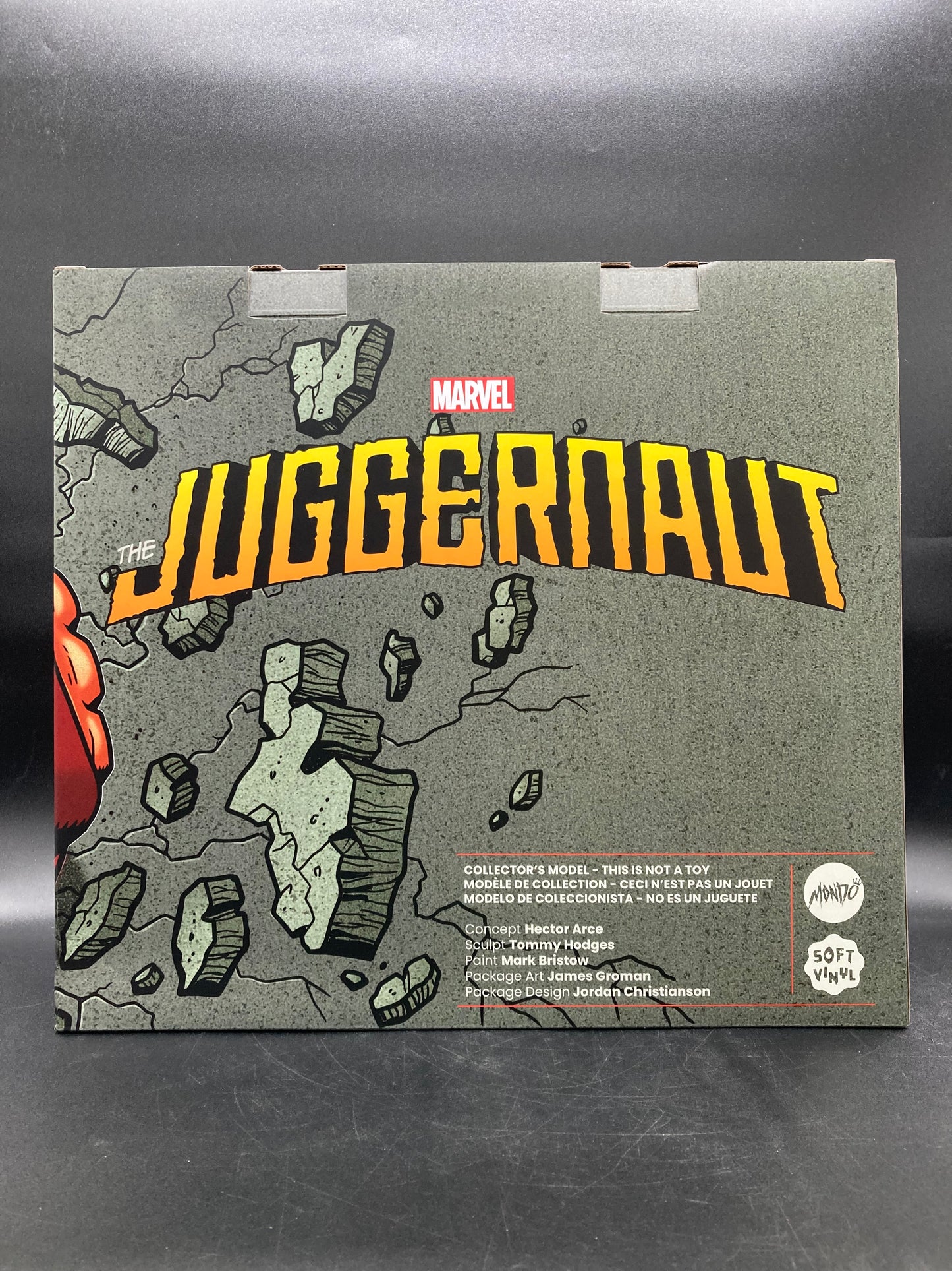 Juggernaut (Black Variant) MONDO Soft Vinyl D23 Exclusive Limited Edition 12-Inch Figure