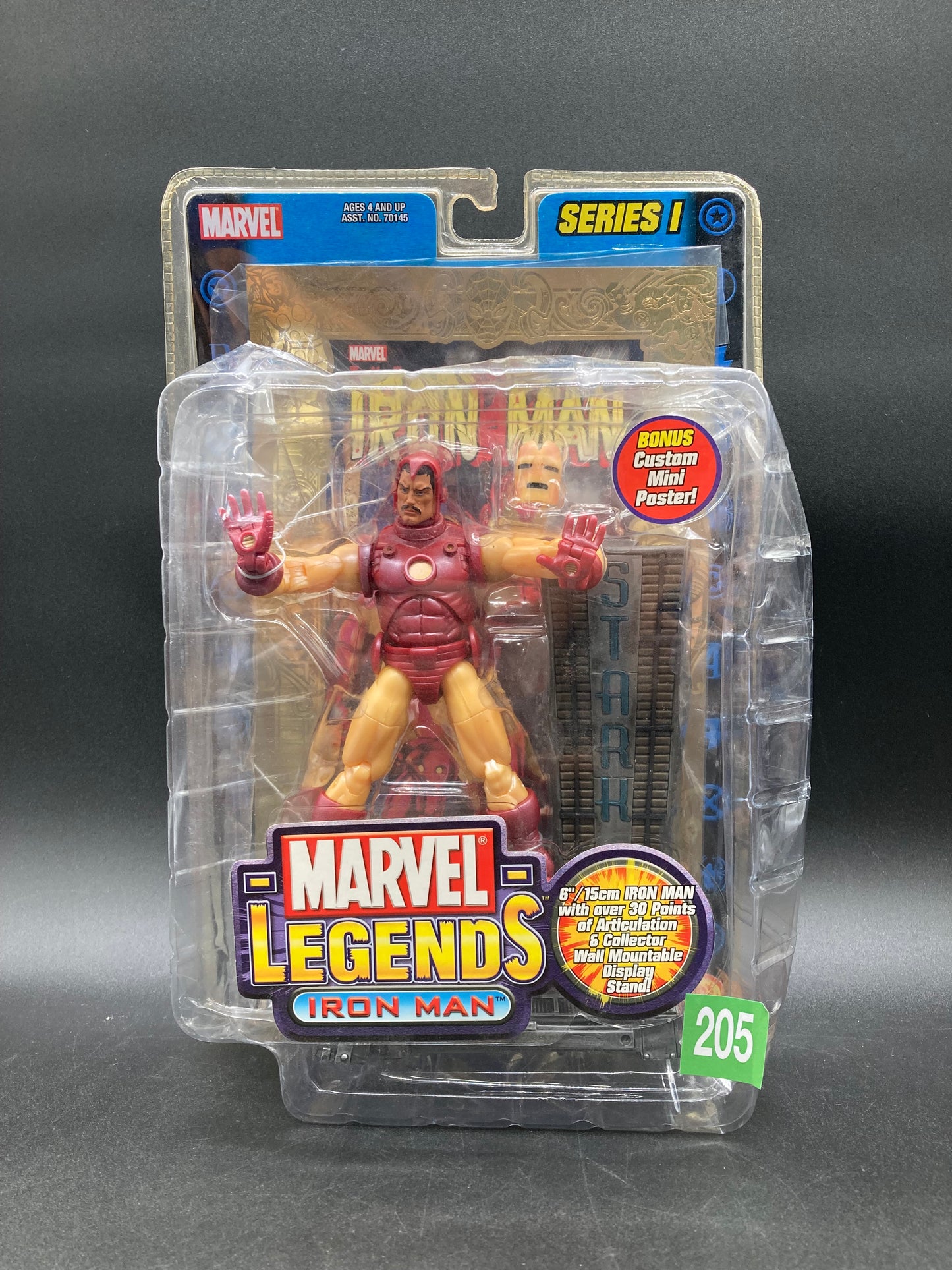 Iron Man Marvel Legends Toybiz Series I